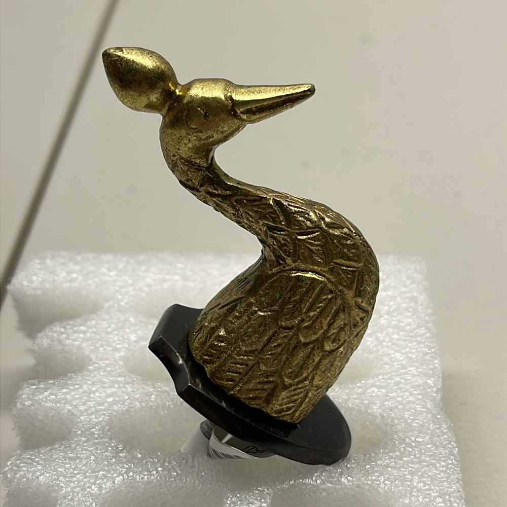 Anthropologie Gold and Black Decorative hook